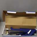 Mop for Multi-Purpose Floor Premium Spray Mop, 18 inch Professional Hardwood Wet and Dry Cleaning Mops with 3 Resuable Pads and Refilled Bottle, Blue