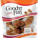 Good n Fun Chicken Flavored Dumbbells, 4 Ounces, Rawhide Snacks for Small Dogs