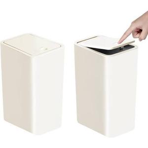 TIPGO Bathroom Trash Can with Lid