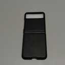 Foluu Leather Case for Motorola Razr 2023, Ultra Thin Slim Durable Protective Phone Case Cover - Black