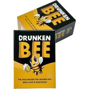 Hilarious Spelling Drinking Game for Adults - Funny Party Games for Game Night - Gifts for Women & Men - Party Accessories for Bachelorette or Housewarming Gift - Multiplayer Fun Games