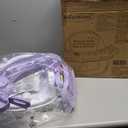 Infantino Music & Lights 3-in-1 Discovery Seat & Booster, Toddler Booster Seat for Dining Table or Kitchen Chair, Baby Activity Center & Snack Tray, Lavender