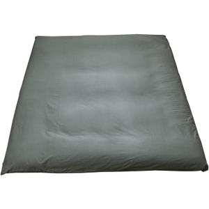 MAXYOYO Mattress Cover for Traditional Japanese Futon Mattress, Futon Floor Mats Cover with Zipper, Super Soft and Machine Washable, Dark Grey, Twin