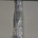 YiZhi Adhesive Wall Hooks Rack Kitchen Rail, Space Saving Utensil Holder No Drilling Wall Mounted Accessory Hanger with 6 Hooks for Kitchen Bathroom Bedroom Pack Of 2 (Black)