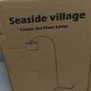 Floor Lamp for Living Room, Vintage Arc Floor Lamp with Adjustable Lamp Head, Tall Pole Lamp with On/Off Pedal Switch, Over Couch Arched Reading Light for Bedroom, Office, Study Room (Antique Bronze)