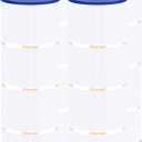 Pool Filter Compatible with 580, CX580XRE, CX580XRE, SwimClear C3025, SwimClear C3030, PA81/ -4/ PAK4, C-7483, FC-1225, 4 Pack