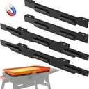 Wind Guards for Blackstone 28" Griddle, MeWeBlue Blackstone Accessories Fit for Grill, MeWeBlue 5016 Magnetic Stainless Steel Wind Screens Protect Flame Hold Heat, Compatible with Hood