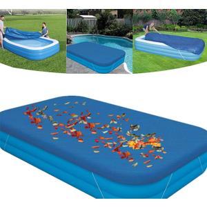 Rectangular Inflatable Pool Cover – Above Ground Pool Cover 120"x72" (305x183cm) – Solar Cover for Family Pools & Swim Center – Ideal for Family Pools, Swim Centers, Outdoor Garden