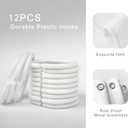 Riyidecor Black and White Shower Curtain60Wx72H Inch Abstract Line Minimalist Ink PaintingSimple Art Modern Geometric Cool Unique Mens Bathroom Decor Fabric Polyester Waterproof 12 Pack Hooks