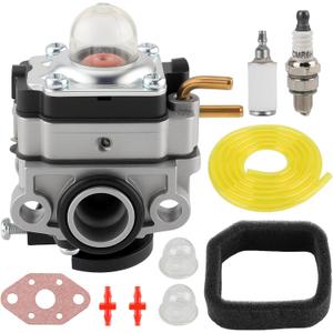 Carbhub TBP6160 TB4BP TB4BPEC 753-05676A Carburetor for Troy-Bilt TB4BP (41AR4BPG966) TBP6160 TB4BPEC Backpack Blower 753-05676A Carburetor with Air Fuel Filter