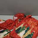 4 Pcs Christmas Chair Covers Merry Christmas Chair Back Cover Stretch Christmas Seat Cover Washable Xmas Dining Chair Protector Slipcover for Dining Room Kitchen Holiday Party