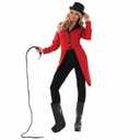 Womens Circus Ring Master Costume, Size L