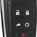 SUPALAND Car Key Fob Replacement Fits for Chevy Volt 2011 2012 2013 2014 2015 Keyless Entry Remote Start Control OHT05918179 22923862 22923867 22737521 315 MHz 5-Button Proximity flip Key