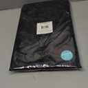 Elrene Home Fashions Caiden Elegance Damask Waterproof, Stain & Wrinkle Resistant Fabric Tablecloth, 60" x 84" Oval, Black