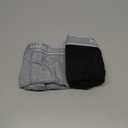 Hanes mens Underwear Boxer Briefs Pack, Cool & Breathable Cotton Moisture-wicking Underwear for Men, No Ride Up (XX-Large, Black/Gray - 6 Pack)