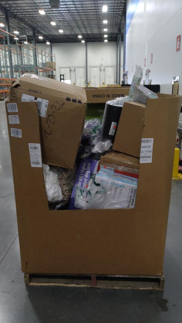 Pallet Of Salvage Items