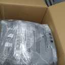 MAXYOYO 8" Folding Sofa Bed, Convertible Sleeper Sofa Lounger Foldable Mattress, Wedge Shape Floor Couch Tufted Fold Out Chair Bed Comfy Floor Couch Lounge for Living Room Bedroom, Loveseat, Dark Grey