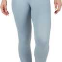 90 Degree By Reflex Womens Faux Leather Leggings Matte High Waisted High Shine Faux Leather Ankle Leggings (XXL)