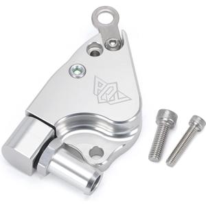 PQY Intake Manifold Adapter Recirculation Fitting on K24s to Install K20 Style Manifold on K24 Heads Silver