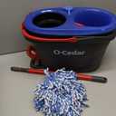O-Cedar RinseClean Spin Mop & Bucket System | Clean with Clean Water | Removes 99% of Bacteria