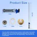 W10440786 Washer Suspension Rod Kit Compatible With Whirlpool Maytag Washer Models - Replaces W10440786 W10368626 W10440786 - Fits For 7MMVWB950AG0, MVWB750YW0, MVWB850YG0 - Suspension Rod Kit