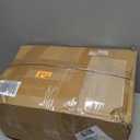 NLQR Tan Leather Driver and Passenger Side Bottom & Top Back Replacement Seat Covers & Armrest Covers Compatible with Ford F250 F350 F450 F550 Lariat 2002-2007 Compatible with Ford Excursion 2002-2005