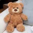 Teddy Bear Plush Toy, 10inches Teddy Bear Stuffed Animal Birthday for Kids Girl Friends (Brown)