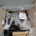 Lightweight Upright Rollator Walker All-Terrain Foldable with seat and Adjustable Height backrest, 300 lbs Capacity, 10" Front & 8" Rear Wheels for Seniors, Adults, bariatric, Includes Cane Holders