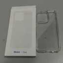  Case for iPhone 16 Pro 6.3-Inch, Non-Yellowing Shockproof Phone Bumper Cover, Anti-Scratch Clear Back (Clear) (Clear)