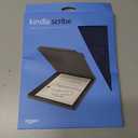 Amazon Kindle Scribe Fabric Folio Cover with Magnetic Attach, Sleek Protective Case - Denim ONLY FOR 1ST GEN (Blue)