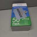 50 Pack (100-Piece) 24 oz Meal Prep Containers Reusable with Lids, Sturdy Leakproof & Food Safe, Microwave, Freezer, Dishwasher Safe Prep Containers, To Go Take Out Plastic Food Storage