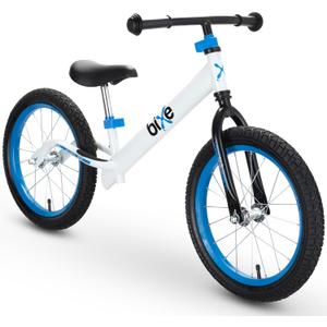 Balance Bike: for Big Kids Aged 4, 5, 6, 7, 8 and 9 Years Old - No Pedal Sport Training Bicycle | 16inch Wheel (Blue)