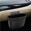 Mini Car Trash Can - Leak-Proof Hanging Car Garbage Can Auto Trash Bag Organizer - Small Garbage Bin Container Vehicle Glove Box Storage Accessories for Cars Home Office (GloveBox)