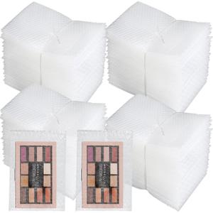 200Pcs 4" x 6" Bubble Out Bags Pouches Clear Bubble Pouches Wrap Bag for Shipping, Double Walled Bubble Cushioning Bags for Packing, Moving, Shipping, and Storage