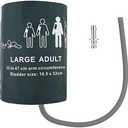 Cosmos Blood Pressure Monitor Replacement Cuff with Metal Air Hose Connector for Blood Pressure Monitor and Machine for 33-47 cm Upper Arm Circumference (Large Adult Size)