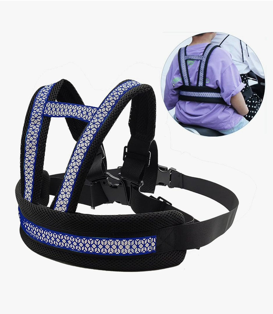 Holiberty Child Motorcycle Safety Harness for Kids Anti-Fall Bike Motorcycle Shoulder Belt Cycling Walking Harness Age 2-12