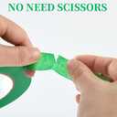 Green Masking Tape,Painters Tape,Green Painters Tape for Automotive Painting,DIY Paper Arts & Crafts, Spraying Drywall Paint, No Residue & Easy to Clean Up,12pcs 0.7in X 54 Yd Painter's Tape