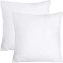 18x18 Pillow Inserts Set Of 2,2025 New Square Soft Cotton Down Alternative Pillow Inserts for Decorative Pillow Covers,Pillow Stuffer,White Throw Pillows for Living Room Bed Cushion Sofa Couch