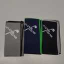 3 Pack Golf Towel(16" X 16"), Top-Tier Microfiber Super Absorbent Golf Towels for Golf Bags, Premium Waffle-Pattern Embroidered with Carabiner Clip, Golf Accessories (3 Classic Colours)