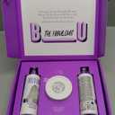 Purple Shampoo, Conditioner & Mask Trio Gift Set. Removes Brassy Yellow Tones. Lightens Blonde, Platinum, Ash, Silver & Grays. Paraben & Sulfate Free. PETA Approved Cruelty-free and 100% Vegan.