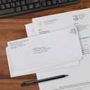 Quality Park #10 Security Envelopes, No Window, Redi-Strip Self Seal Envelopes, 24-lb White Wove, 4-1/8" x 9-1/2", 100 per Box (QUA69117)