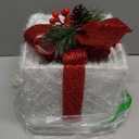 Christmas Decorations Lighted Gift Boxes, Set of 4 Light Up Present Boxes, 80 LED Plug in Lighted Xmas Boxes for Outdoor Indoor Christmas Tree, Yard, Home Decor