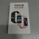 FITVII FINO 2 Slim Fitness Tracker, Smart Watch with Blood Oxygen, Sleep Monitor, 24/7 Heart Rate & Blood Pressure, IP68 Waterproof Health Activity Trackers with Calories Step Counter for Women Men (Purple)