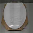 Bemis 1500EC 390 Lift-Off Wood Elongated Toilet Seat, Cotton White (Pack of 1)