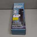 400GPH Fish Tank Filter, UV Aquarium Filter for 55-150 Gallon Turtle Tank Filter Powerful Internal Pump for Cold Plunge Saltwater Cloudywater Clear and Algae Green Killing Machine (Black)