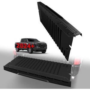 TripleAliners Truck Mat Compatible with 2024-2026 Toyota Tacoma Accessories, Tailgate Mat Custom Fit All Weather Protection Pickup Liner, w/Tailgate Cap Protector