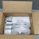 LEPOWER-TEC Recessed LED Can Lights 6 Inch, Smart Wi-Fi Connect White LED Ceiling Light, Adjustable 2700K-6500K Downlight with Junction Box, APP & Voice Control, 1100 Lumens, 4 Pack