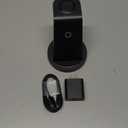 Anlmz 3 in 1 Charging Station for iPhone, Wireless Charger for iPhone 17 16e 16 15 14 13 12 11 X Pro Max & Apple Watch - Wireless Charging Station for AirPods 4 3 Pro (Black)