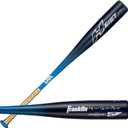 Franklin Sports Youth Baseball Bat - Heist Kids Baseball Bats for Ages 8-12 - 2 5/ 8" Inch Big Barrel Kids Metal Bat - Youth Drop -10 Aluminum Bats - USA Baseball - 27" Inch / 17oz. - Royal 1000