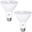 2 Pack PAR30 Outdoor LED Flood Light Bulb 12W 100 Watt Equivalent 900 Lumens Dimmable Waterproof E26 3000K Warm White LED Flood Light Bulbs for Security Spotlight Recessed Bulb